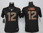 Women Limited Nike Denver Broncos #12 Lynch Impact Black Stitched Jersey,baseball caps,new era cap wholesale,wholesale hats