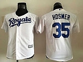 Youth Kansas City Royals #35 Eric Hosmer White New Cool Base Stitched MLB Jersey,baseball caps,new era cap wholesale,wholesale hats