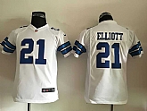 Youth Nike Dallas Cowboys #21 Ezekiel Elliott White Stitched NFL Game Jersey,baseball caps,new era cap wholesale,wholesale hats