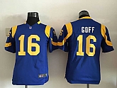 Youth Nike St. Louis Rams #16 Jared Goff Royal Blue Stitched NFL Game Jersey,baseball caps,new era cap wholesale,wholesale hats