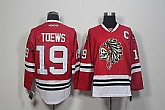 Chicago Blackhawks #19 Jonathan Toews New Red Stitched NHL Jersey,baseball caps,new era cap wholesale,wholesale hats
