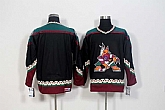 Men Phoenix Coyotes Customized Black Stitched NHL Jersey,baseball caps,new era cap wholesale,wholesale hats