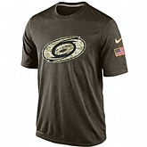 Men's Carolina Hurricanes Salute To Service Nike Dri-FIT T-Shirt,baseball caps,new era cap wholesale,wholesale hats