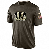 Men's Cincinnati Bengals Salute To Service Nike Dri-FIT T-Shirt,baseball caps,new era cap wholesale,wholesale hats