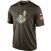 Men's Cleveland Indians Salute To Service Nike Dri-FIT T-Shirt,baseball caps,new era cap wholesale,wholesale hats
