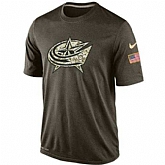 Men's Columbus Blue Jackets Salute To Service Nike Dri-FIT T-Shirt,baseball caps,new era cap wholesale,wholesale hats