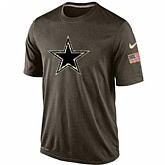 Men's Dallas Cowboys Salute To Service Nike Dri-FIT T-Shirt,baseball caps,new era cap wholesale,wholesale hats