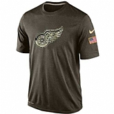 Men's Detroit Red Wings Salute To Service Nike Dri-FIT T-Shirt,baseball caps,new era cap wholesale,wholesale hats