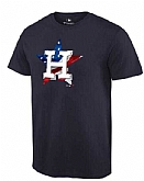 Men's Houston Astros Navy Banner Wave T-Shirt,baseball caps,new era cap wholesale,wholesale hats