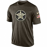Men's Houston Astros Salute To Service Nike Dri-FIT T-Shirt,baseball caps,new era cap wholesale,wholesale hats