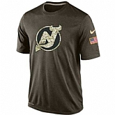 Men's New Jersey Devils Salute To Service Nike Dri-FIT T-Shirt,baseball caps,new era cap wholesale,wholesale hats
