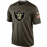 Men's Oakland Raiders Salute To Service Nike Dri-FIT T-Shirt,baseball caps,new era cap wholesale,wholesale hats