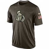 Men's Ottawa Senators Salute To Service Nike Dri-FIT T-Shirt,baseball caps,new era cap wholesale,wholesale hats