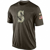 Men's Seattle Mariners Salute To Service Nike Dri-FIT T-Shirt,baseball caps,new era cap wholesale,wholesale hats