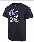 Men's St. Louis Cardinals Navy Banner Wave T-Shirt,baseball caps,new era cap wholesale,wholesale hats