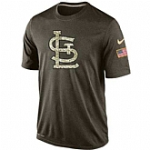 Men's St. Louis Cardinals Salute To Service Nike Dri-FIT T-Shirt,baseball caps,new era cap wholesale,wholesale hats
