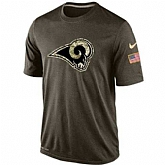 Men's St. Louis Rams Salute To Service Nike Dri-FIT T-Shirt,baseball caps,new era cap wholesale,wholesale hats