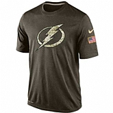 Men's Tampa Bay Lightning Salute To Service Nike Dri-FIT T-Shirt,baseball caps,new era cap wholesale,wholesale hats