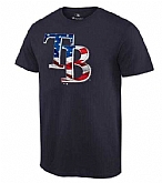 Men's Tampa Bay Rays Navy Banner Wave T-Shirt,baseball caps,new era cap wholesale,wholesale hats