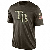 Men's Tampa Bay Rays Salute To Service Nike Dri-FIT T-Shirt,baseball caps,new era cap wholesale,wholesale hats