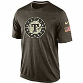 Men's Texas Rangers Salute To Service Nike Dri-FIT T-Shirt,baseball caps,new era cap wholesale,wholesale hats