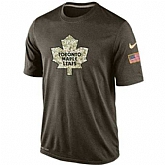 Men's Toronto Maple Leafs Salute To Service Nike Dri-FIT T-Shirt,baseball caps,new era cap wholesale,wholesale hats
