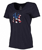 Women's New York Yankees Navy Plus Sizes Banner Wave T-Shirt,baseball caps,new era cap wholesale,wholesale hats