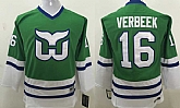 Youth Hartford Whalers #16 Verbeek Green CCM Throwback Stitched NHL Jersey,baseball caps,new era cap wholesale,wholesale hats