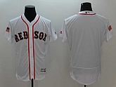 Boston Red Sox Blank White USA Independence Day 2016 Flexbase Collection Stitched Baseball Jersey,baseball caps,new era cap wholesale,wholesale hats