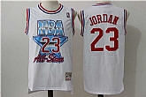 Chicago Bulls #23 Michael Jordan 93 ALL-Star White Swingman Stitched NBA Jersey,baseball caps,new era cap wholesale,wholesale hats