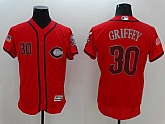 Cincinnati Reds #30 Ken Griffey Red USA Independence Day 2016 Flexbase Collection Stitched Baseball Jersey,baseball caps,new era cap wholesale,wholesale hats