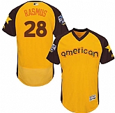 Houston Astros #28 Colby Rasmus Gold Men's 2016 All Star American League Stitched Baseball Jersey,baseball caps,new era cap wholesale,wholesale hats