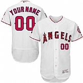 Los Angeles Angels of Anaheim Customized Men's White Flexbase Collection Stitched MLB Jersey,baseball caps,new era cap wholesale,wholesale hats