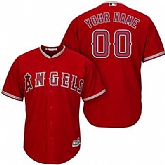 Los Angeles Angels of Anaheim Customized Red Men's New Cool Base Stitched MLB Jersey,baseball caps,new era cap wholesale,wholesale hats