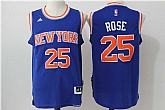New York Knicks #25 Rose New Blue Stitched NBA Jersey,baseball caps,new era cap wholesale,wholesale hats