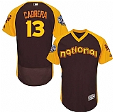 New York Mets #13 Asdrubal Cabrera Brown Men's 2016 All Star National League Stitched Baseball Jersey,baseball caps,new era cap wholesale,wholesale hats