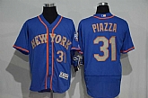 New York Mets #31 Mike Piazza Blue-Gray 2016 Flexbase Collection Stitched Baseball Jersey,baseball caps,new era cap wholesale,wholesale hats