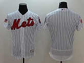 New York Mets Blank White Strip USA Independence Day 2016 Flexbase Collection Stitched Baseball Jersey,baseball caps,new era cap wholesale,wholesale hats