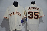 San Francisco Giants #35 Brandon Crawford Cream 2016 Flexbase Collection Stitched Jersey,baseball caps,new era cap wholesale,wholesale hats