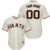 San Francisco Giants Customized Cream Men's New Cool Base Stitched MLB Jersey,baseball caps,new era cap wholesale,wholesale hats