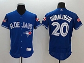 Toronto Blue Jays #20 Josh Donaldson Independence Day Blue 2016 Flexbase Collection Stitched Baseball Jersey,baseball caps,new era cap wholesale,wholesale hats
