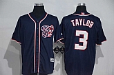 Washington Nationals #3 Michael Taylor Navy Blue 2016 Flexbase Collection Stitched Baseball Jersey,baseball caps,new era cap wholesale,wholesale hats