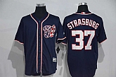 Washington Nationals #37 Stephen Strasburg Navy Blue 2016 Flexbase Collection Stitched Baseball Jersey,baseball caps,new era cap wholesale,wholesale hats