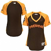 Women MLB Brown 2016 All Star National League Stitched Baseball Jersey,baseball caps,new era cap wholesale,wholesale hats