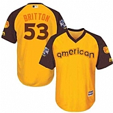 Youth Baltimore Orioles #53 Zach Britton Gold 2016 All Star American League Stitched Baseball Jersey,baseball caps,new era cap wholesale,wholesale hats