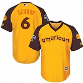 Youth Baltimore Orioles #6 Jonathan Schoop Gold 2016 All Star American League Stitched Baseball Jersey,baseball caps,new era cap wholesale,wholesale hats