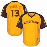 Youth Boston Red Sox #13 Hanley Ramirez Gold 2016 All Star American League Stitched Baseball Jersey,baseball caps,new era cap wholesale,wholesale hats