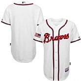 Atlanta Braves Blank White 2016 Fashion Stars & Stripes Flexbase Stitched Baseball Jersey Jiasu,baseball caps,new era cap wholesale,wholesale hats