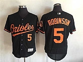 Baltimore Orioles #5 Brooks Robinson Black 2016 Flexbase Collection Stitched Jersey,baseball caps,new era cap wholesale,wholesale hats