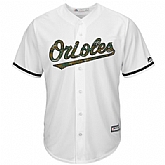 Baltimore Orioles Customized White Flexbase Collection 2016 Memorial Day Stitched Baseball Jersey,baseball caps,new era cap wholesale,wholesale hats